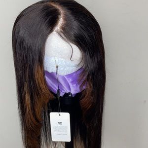 Ombré Feathered wig